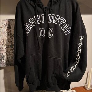 Black Washington DC Sweater